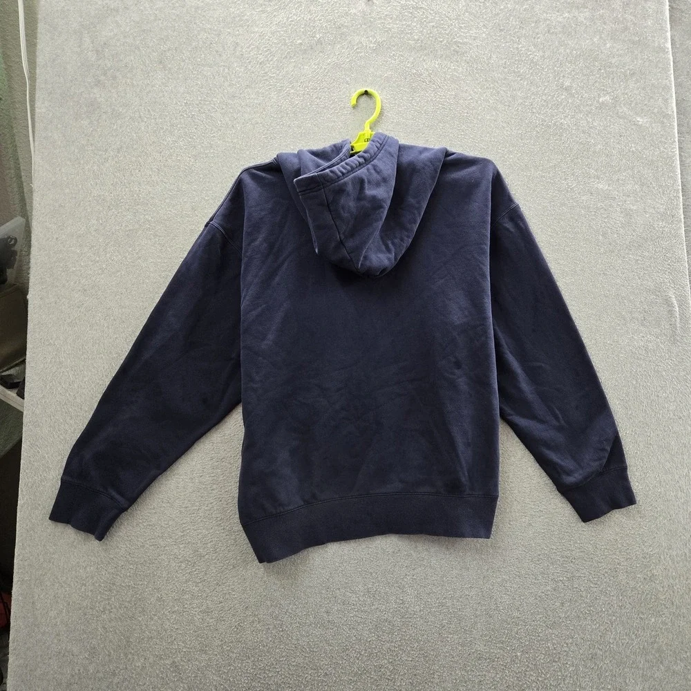 Nike SB Men Hoodie XL Navy Blue Graphic Fleece Nike SB  Activewear Logo